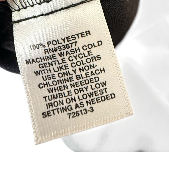 Liz Claiborne Elegant Black Maxi Skirt with Bow Detail - Picture 6 of 6